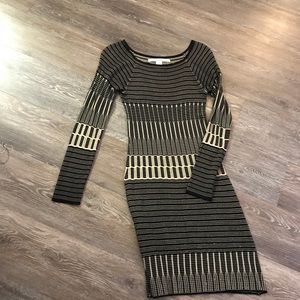 Max Studio Patterned Knit Dress